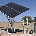 Solar energy deep submersible pump